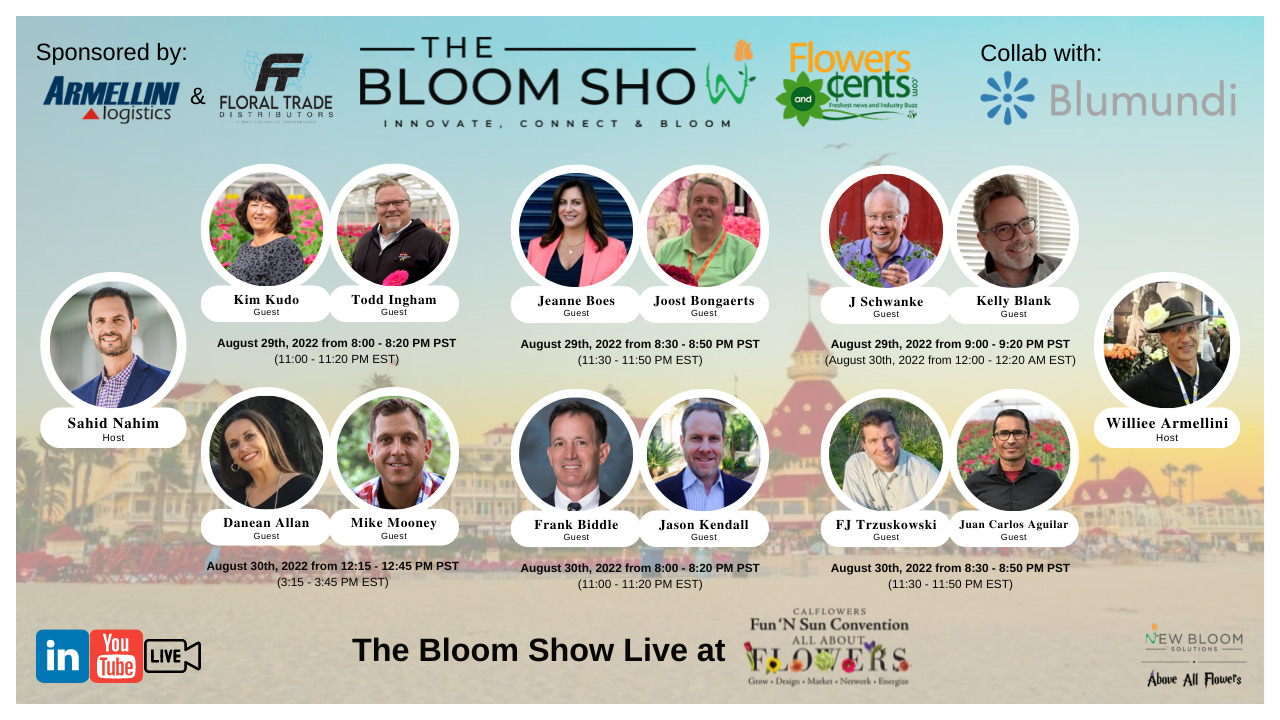 The Bloom Show: Fun ‘N Sun Late Night Show with Williee Armellini and Sahid Nahim