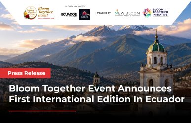 Tickets Now Available for First International Bloom Together Event in Ecuador